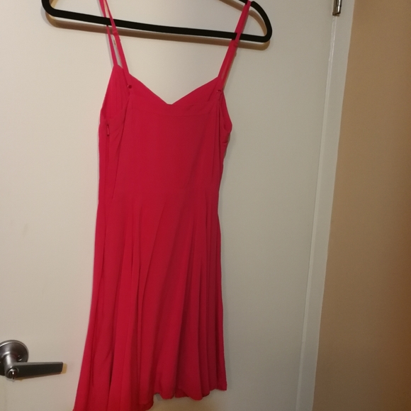Aritzia Talula watermelon red dress - Picture 2 of 5
